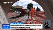Imagem de Governo recusa qualquer responsabilidade na poluição da praia de São Roque (Vídeo)