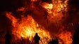 Imagem de Quase 1.000 operacionais combatem fogo em Odemira