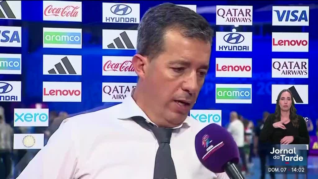 Selecionador de Portugal deu parabéns ao Brasil