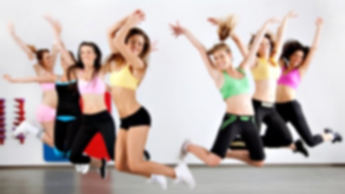 Aula aberta de zumba