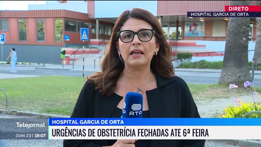 Hospital Garcia de Orta sem urgência de obstetrícia até sexta