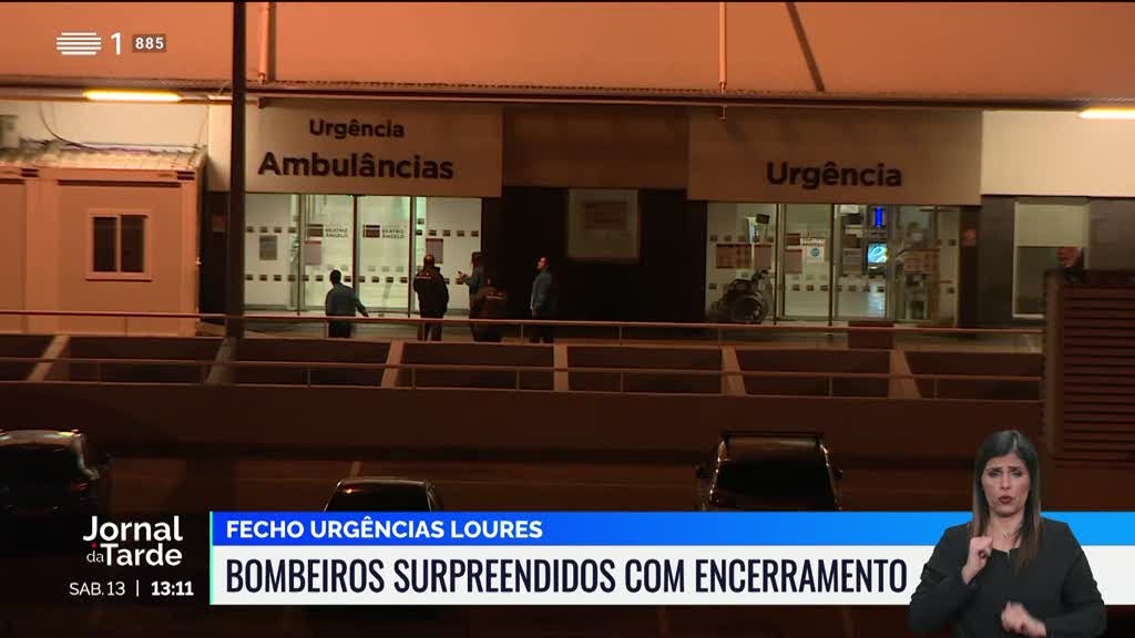 Loures. Encerramento das urgências surpreende bombeiros