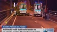 Imagem de Acidente na Via Rápida ao início da noite fez dois feridos (Vídeo)