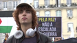 PCP e BE juntam-se a manifestação em Lisboa pelo «fim do massacre»
