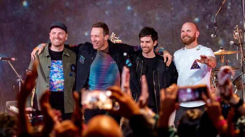 Imagem de Coimbra apoia em 440 mil euros espetáculo dos Coldplay