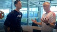 Cristiano Ronaldo já se apresentou no centro de treinos do Manchester United