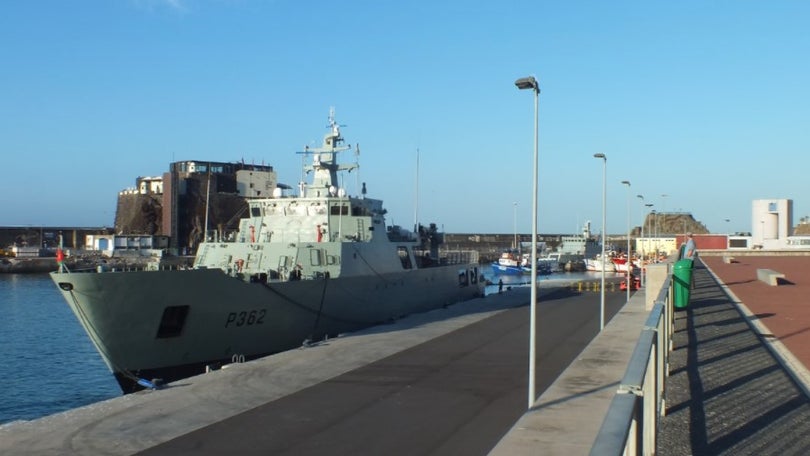 Imagem de NRP Sines em missão na Madeira