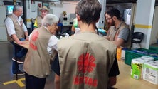 Imagem de Caritas está a ajudar um novo pobre (áudio)