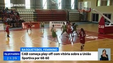 CAB Madeira vence União Sportiva por 68-60