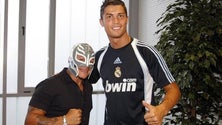 Imagem de Cristiano Ronaldo poderá ser protagonista no próximo evento da WWE