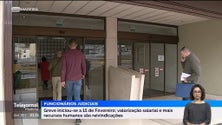 Imagem de Greve dos funcionários judiciais com uma adesão na ordem dos 70% (vídeo)
