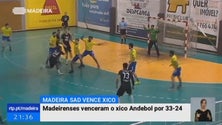 Madeira Andebol venceu à equipa do Xico Andebol por 33-24