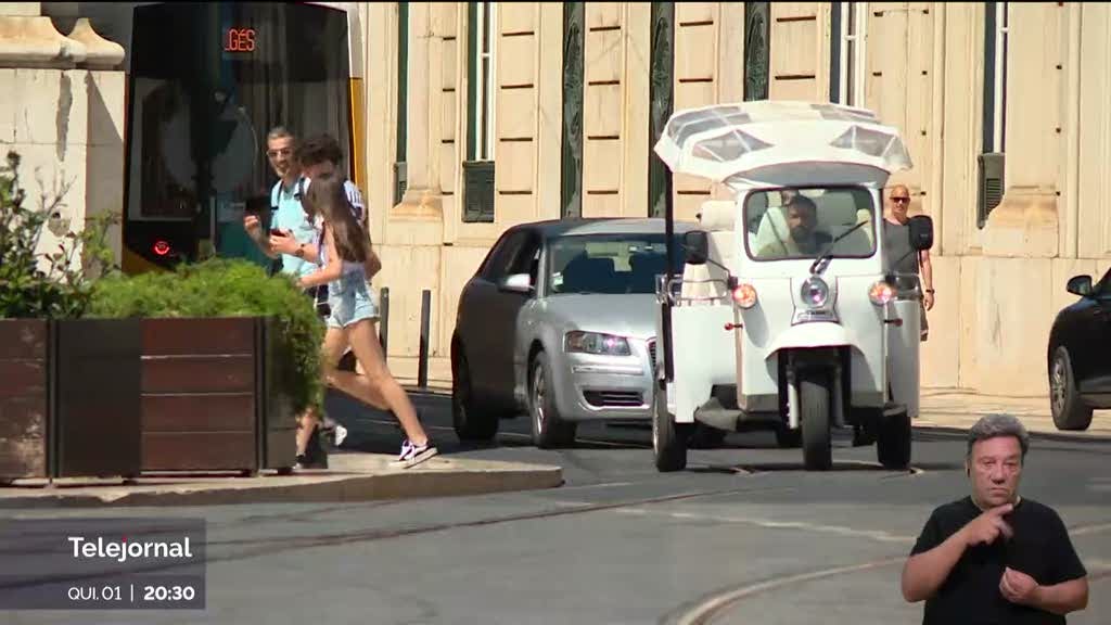 Tuk tuks em Lisboa. Operadores receiam perda de postos de trabalho