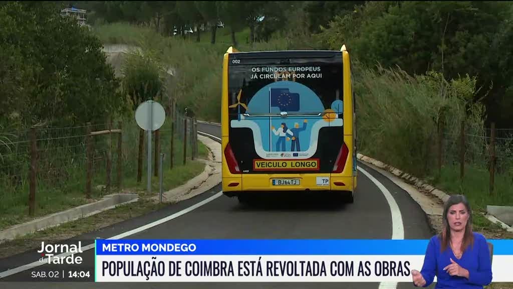 População de Coimbra está revoltada com as obras do Metro Mondego