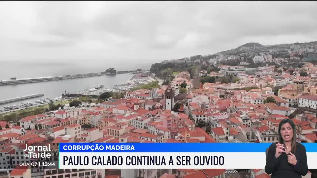 Corrupção na Madeira. Paulo Calado está a ser ouvido