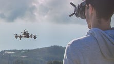 Imagem de Drone com capacidade para transportar cargas (vídeo)