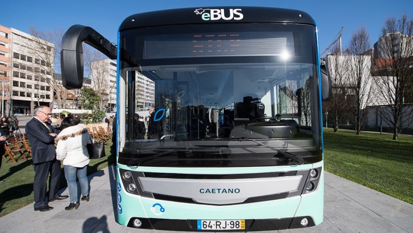 Imagem de Autocarro 100% elétrico em demonstração na Madeira
