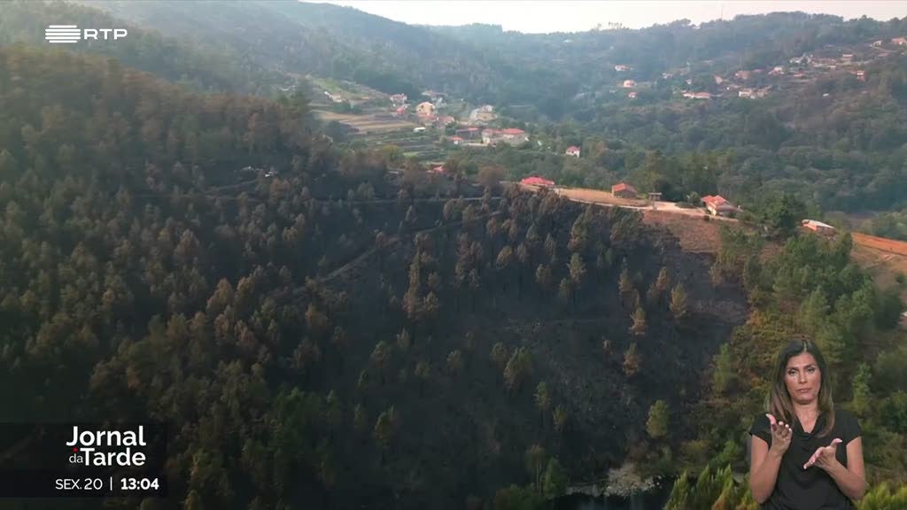 Dominado incêndio de Castro Daire