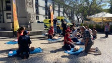 Imagem de Manobras de suporte básico de vida demonstradas no Funchal (vídeo)