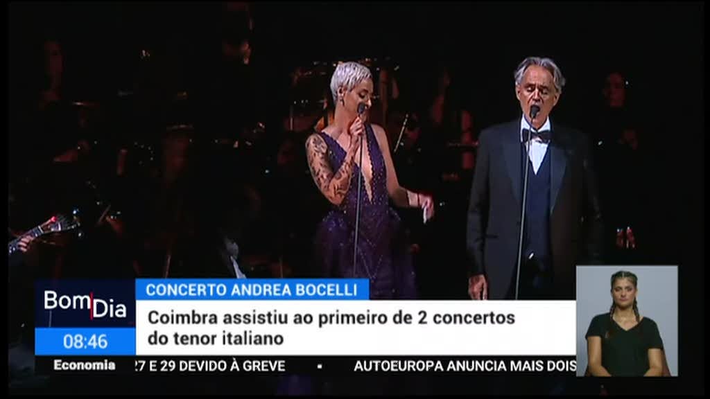 Andrea Bocelli canta en varios idiomas!