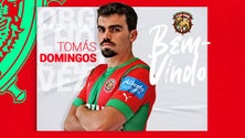Imagem de Tomás Domingos é o novo reforço do Marítimo e já treina em Rio Maior