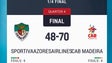 CAB derrota União Sportiva e está nas meias finais da Taça da Federação