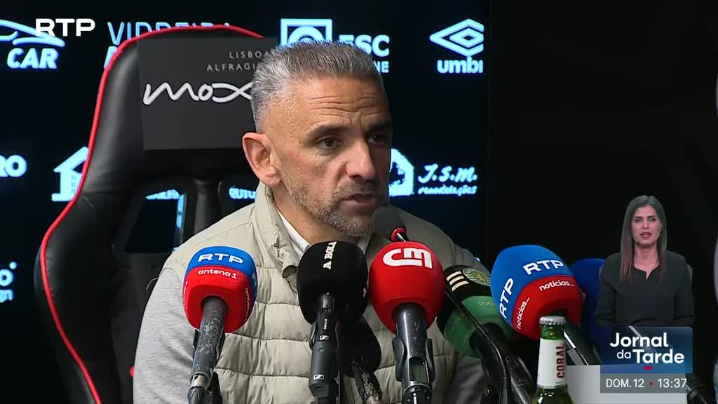 Treinador admite que equipa do Sporting não estava inspirada