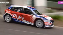 Rali Vinho Madeira: Miguel Nunes esteve esta terça-feira na estrada com o Skoda Fabia R5 Evo (Vídeo)