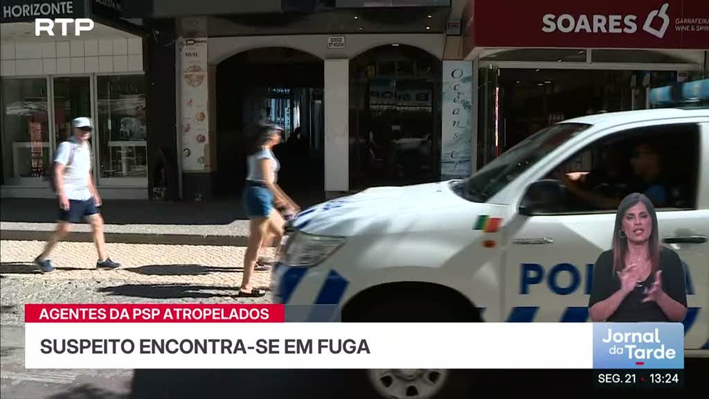 Imagem de Dois polícias atropelados por um condutor sob efeito de álcool