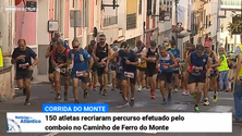 150 atletas participaram na Corrida do Caminho de Ferro do Monte (Vídeo)