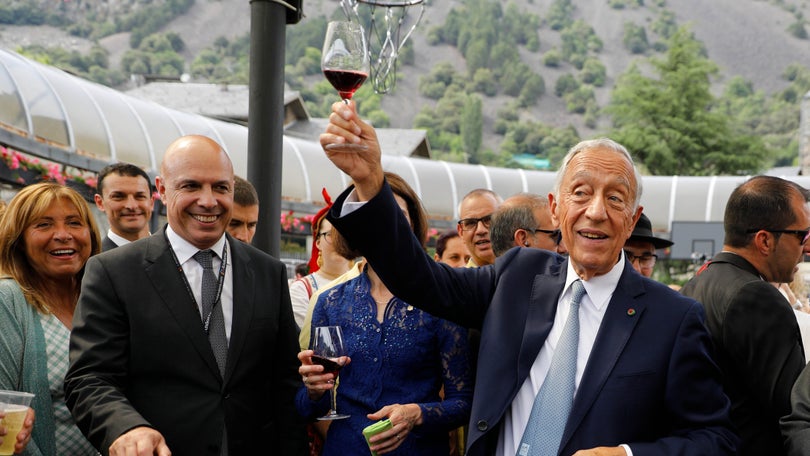 Imagem de Marcelo Rebelo de Sousa recebeu Sissoco Embaló na segunda-feira