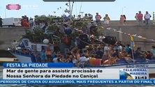 No Caniçal milhares de pessoas participaram na procissão em honra de Nossa Senhora da Piedade