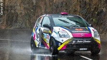 Edgar Sousa com o Citroen C2 no campeonato regional de ralis de 2019