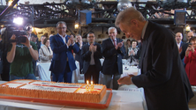 Imagem de Mota Amaral homenageado no dia do seu 80º aniversário
