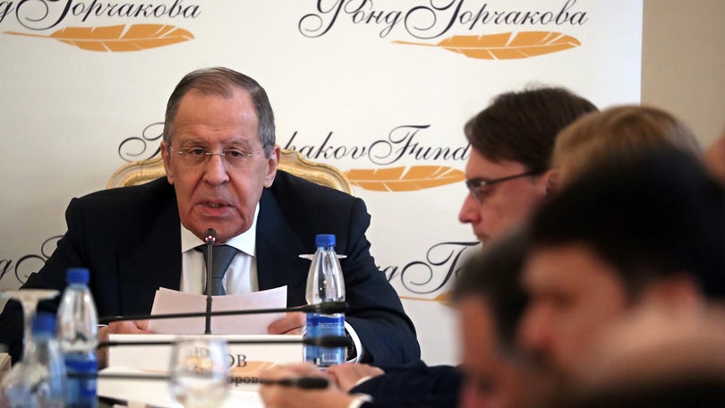 Imagem de Lavrov acusa ocidente de declarar «guerra total» à Rússia