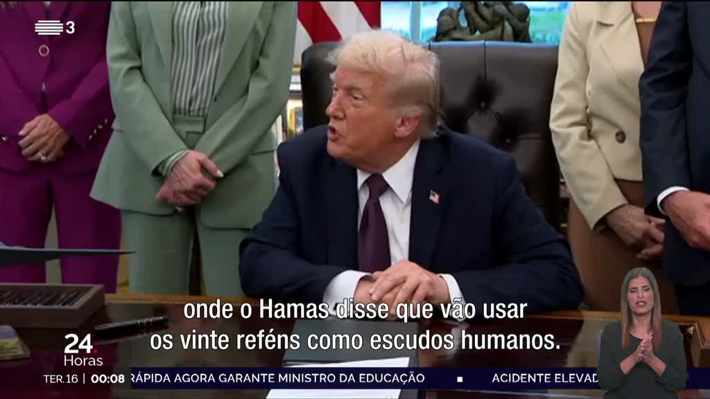 Trump garante que Israel não voltará a atacar o Catar