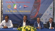 Imagem de Campeonato Nacional de Windsurf na baía de Machico (vídeo)
