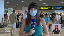 Imagem de Dezenas de voos desviados (vídeo)