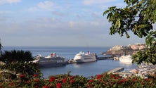 Imagem de Porto do Funchal com mais uma estreia  de um navio de cruzeiros (vídeo)
