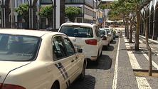 Imagem de Taxistas preocupados com a rentabilidade do negócio (Vídeo)