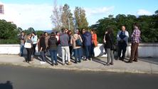 Imagem de Assistentes operacionais manifestam-se no Faial (Vídeo)