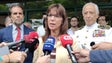 Ministra garante um reforço da vigilância das forças armadas na Madeira (vídeo)
