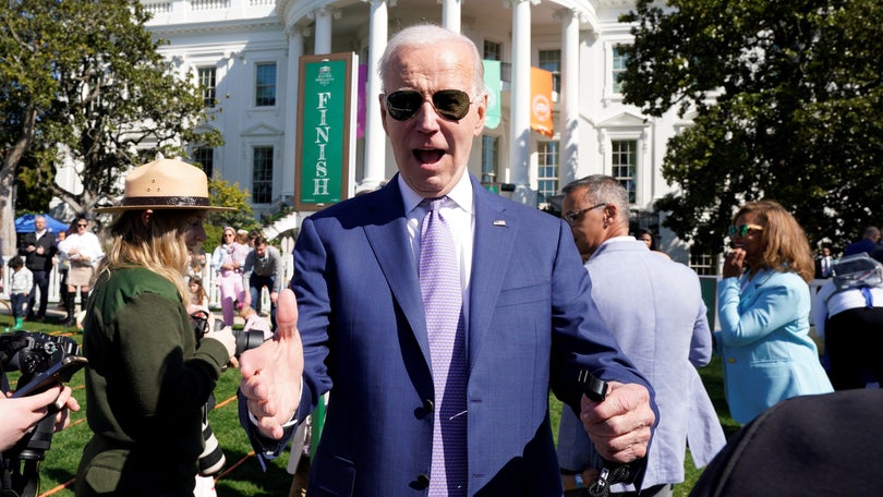 Imagem de Biden volta a dizer que pretende recandidatar-se à presidência dos EUA