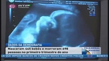 Imagem de No primeiro trimestre do ano, o saldo natural da Madeira foi negativo (Vídeo)