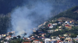 Incêndio na zona de São Roque mobiliza cinco elementos dos Bombeiros Sapadores do Funchal