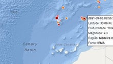 Imagem de Mais um sismo ao largo da Madeira