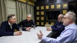 Imagem de Presidentes da Polónia, Lituânia, Letónia e Estónia a caminho de Kiev