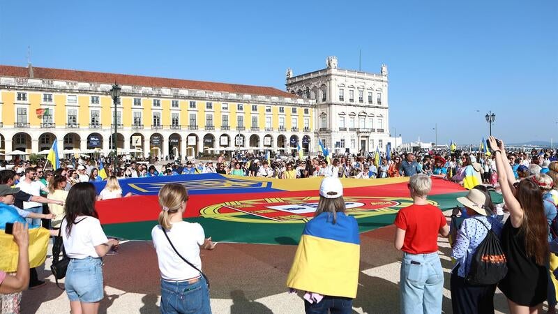 Imagem de Portugal atribuiu mais de 52.000 proteções temporárias a pessoas que fugiram da guerra