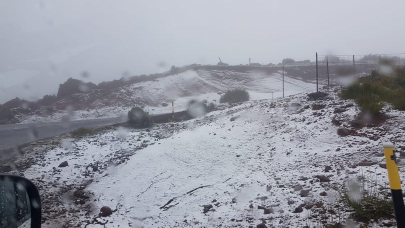 Pode nevar esta sexta-feira na Madeira