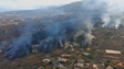 Cinzas de La Palma desviadas da Madeira (vídeo)